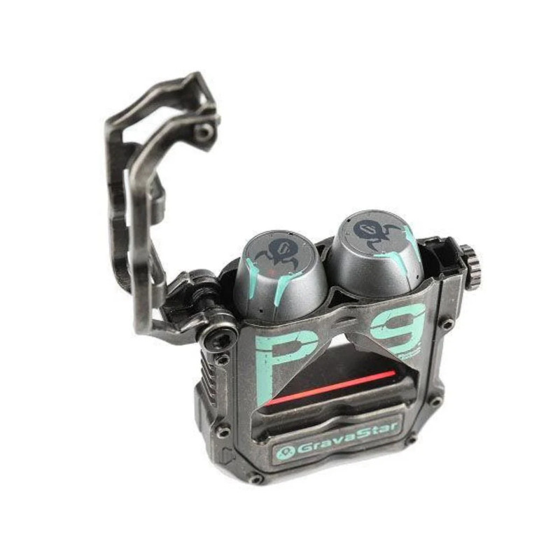 GravaStar Sirius Pro War-Damaged Wireless Earbuds - Gray - سماعات